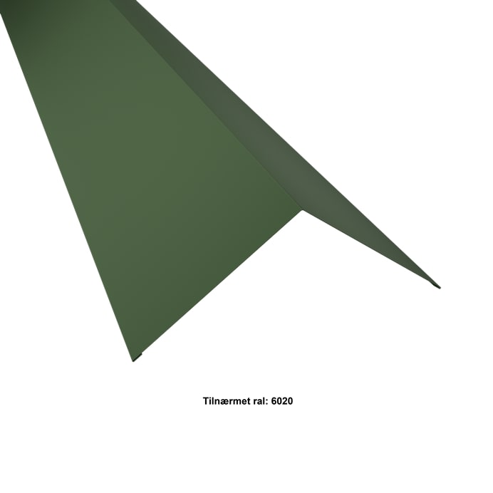 Tagrygning Trapez/Sinus. 190-190x2000 mm. - Grøn - 20 års garanti (0,50) - 25-35Â°