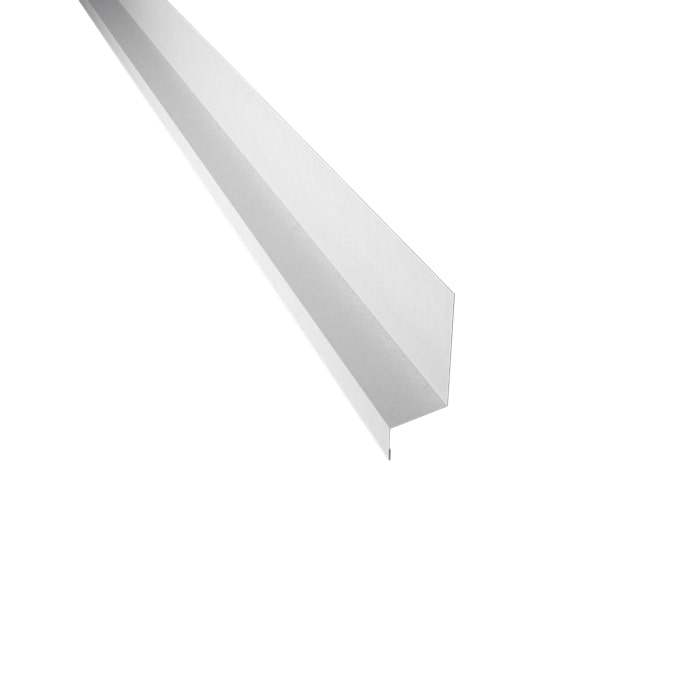 Vandnæse stor. 80-40-25x2000mm. – AluZink – 20 års garanti (0,50)