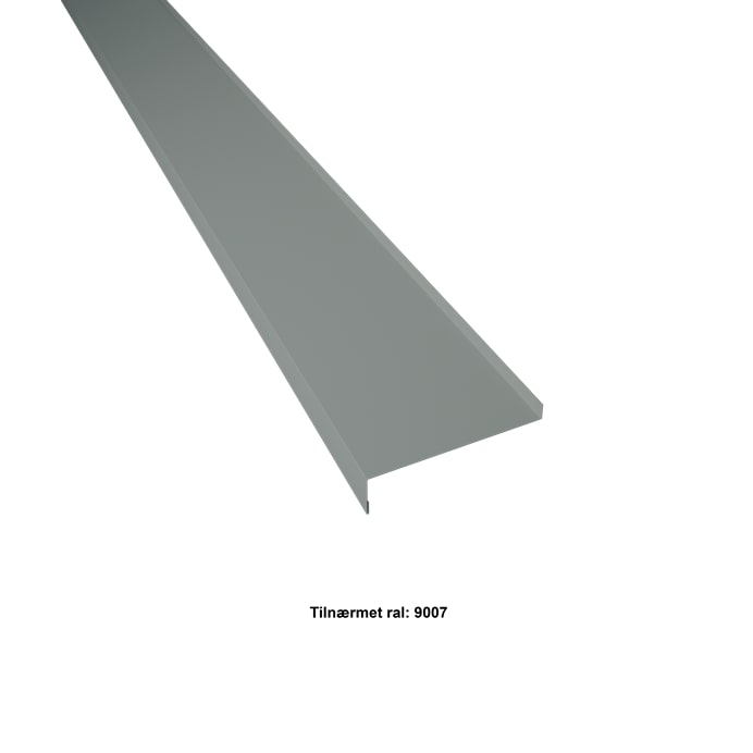 Sålbænk. 10-110-25×2000 mm. – Mørk Silver – 20 års garanti (0,50)