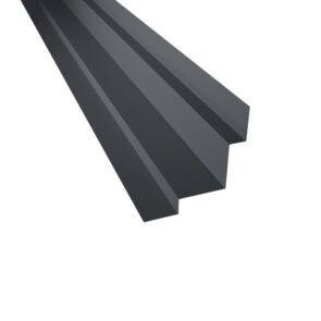 Indv. Hjørne hatteprofil. Antracit