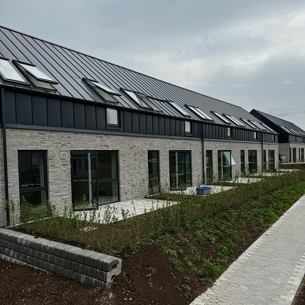 Areco Easy-Clickfals anvendt til tag og facade