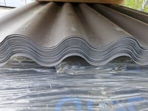 Sinusplade S45 - Silver (1,57 meter) Pris pr. plade. 2-Sortering (Klik og Hent)