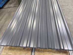 Ståltrapez TP19 - Koksgrå (4,00 meter) Pris pr. plade. 1-Sortering (Klik og Hent)