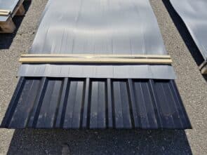 Restpalle: Sort Trapezplade TP19 i Stål. 10 stk. a 3,00 meter (32,70 m2) 2-Sortering