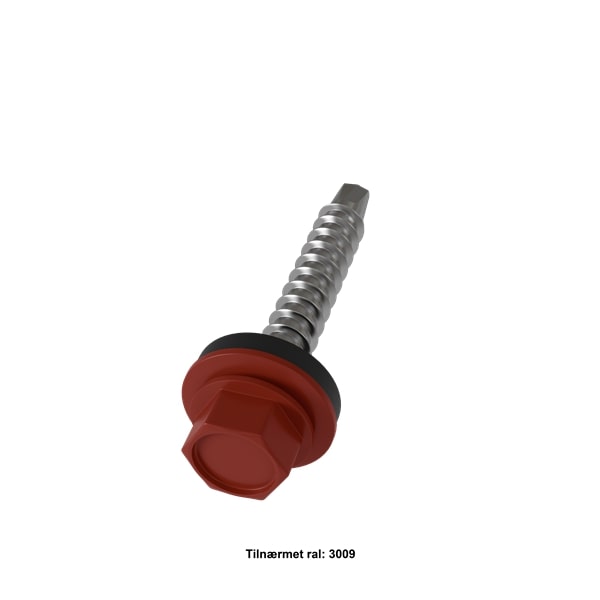 Montageskruer Selvborende 4,8x35 mm. - Svenskrød,250 stk.