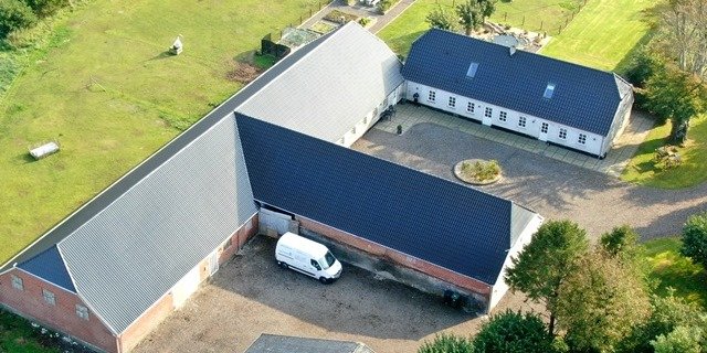 Tagstensplade, Sort Landbrug