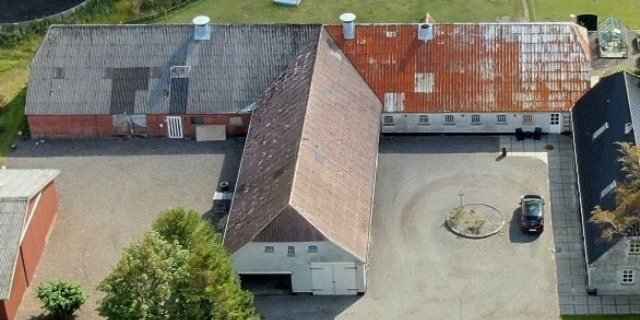 Før billede - Gammelt tag